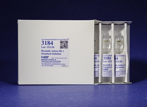 Chất chuẩn NIST SRM 3184 Bromide Anion (Br) Standard Solution 5x10ml, NIST, USA