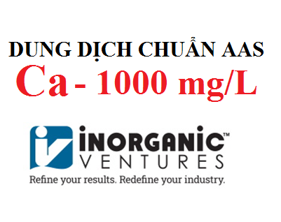 Dung dịch chuẩn Calcium (Ca) 1000 ug/ml, lọ 125ml, hãng IV, Mỹ 
