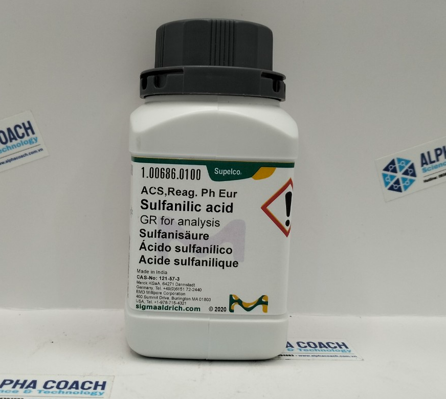 Hóa chất Sulfanilic acid GR for analysis ACS,Reag Ph Eur, CAS No: 121-57-3