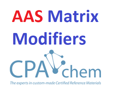 Dung dịch chuẩn AAS - Matrix Modifiers for Graphite Furnacen (GF), Hãng CPAChem, EU