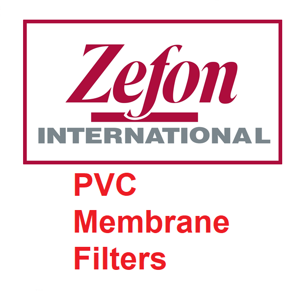 Màng lọc PVC (Polyvinyl Chloride), 25mm, 37mm, 47mm, 8” x 10”, 5 ul, Zefon, USA