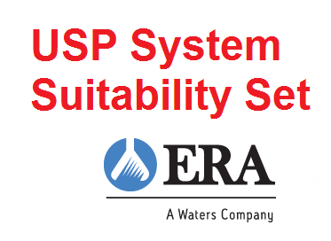 Bộ dung dịch chuẩn TOC đùng để đánh giá sự phù hợp của hệ thống theo tiêu chuẩn USP, mã 18000, 3 x 40ml/ bộ, hãng ERA/Waters, Mỹ