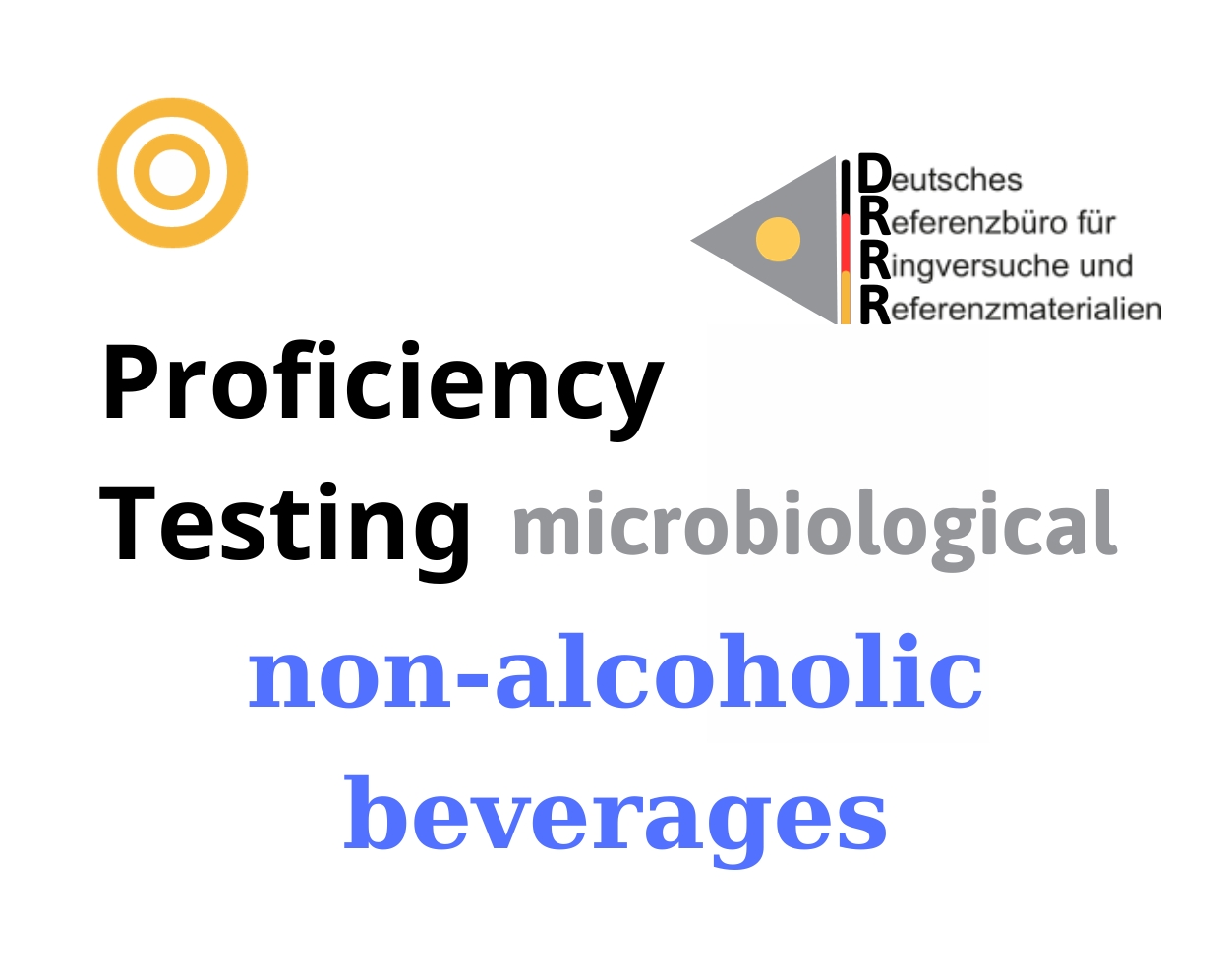 Thử nghiệm thành thạo (ISO 17043) vi sinh trên nền mẫu đồ uống không cồn (non-alcoholic beverages) Hãng DRRR, Đức