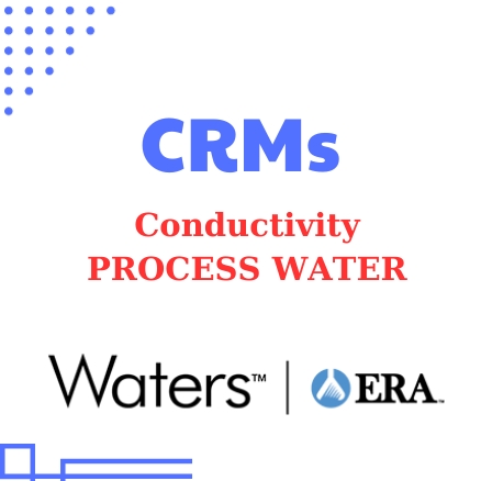 Dung dịch chuẩn độ dẫn (CRMs) dải thấp và trung, kiểm chuẩn đầu đo/thiết bị độ dẫn theo ASTM Solution D, ERA/Waters, USA