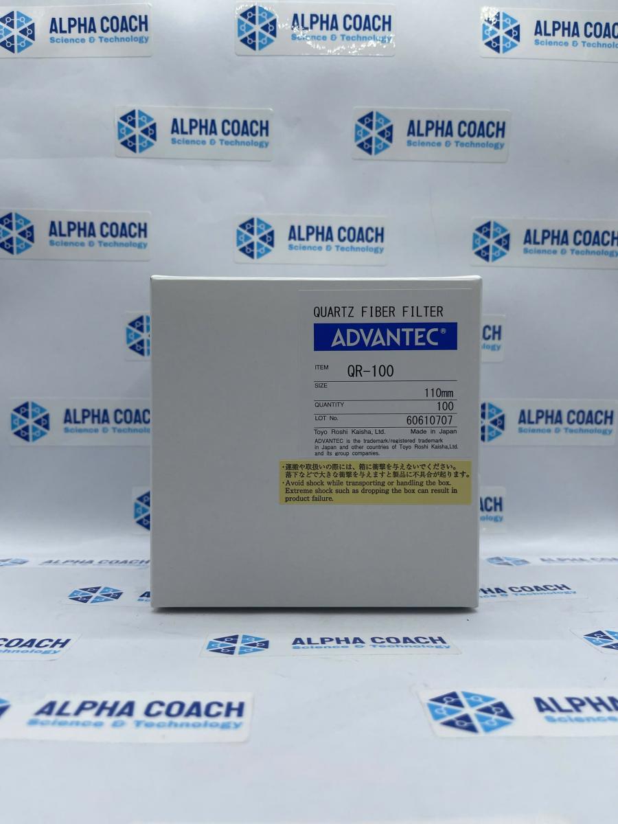 Màng lọc silica (Thạch anh) ADVANTEC QR-100, Mã 36701110, Ø110 mm Hãng ADVANTEC, Nhật Bản