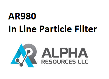 AR980 - In Line Particle Filter, hãng Alpha Resources, USA
