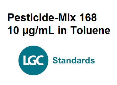 Chất chuẩn Pesticide-Mix 168 10 ug/mL in Toluene, lọ 10ml, Hãng LGC - Đức