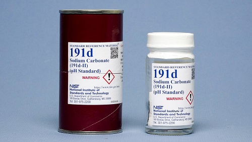 Bộ chất chuẩn gốc pH SRM#191d (Sodium Bicarbonate (191d-I) Sodium Carbonate (191d-II) pha dung dịch chuẩn pH, NIST, USA