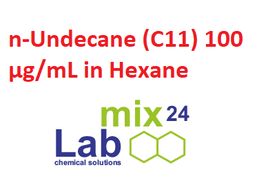 LM24-N-14700-0840-100HX5, n-Undecane (C11) 100 ug/mL in Hexane, 5ml/lọ, Hãng Labmix24m Đức