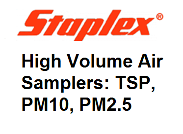 Thiết bị lấy mẫu Tổng bụi lơ lửng (TSP), PM10, PM2.5 trong Không Khí Ngoài Trời, Hãng Staplex, USA