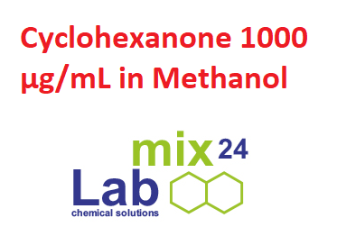 LM24-N-13600-0165-1000ME5, Cyclohexanone 1000 ug/mL in Methanol, 5ml/lọ, Hãng Labmix24, Đức