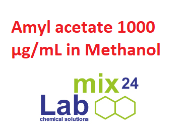 LM24-N-13700-0015-1000ME5, Amyl acetate 1000 ug/mL in Methanol, 5ml/lọ, Hãng Labmix24, Đức