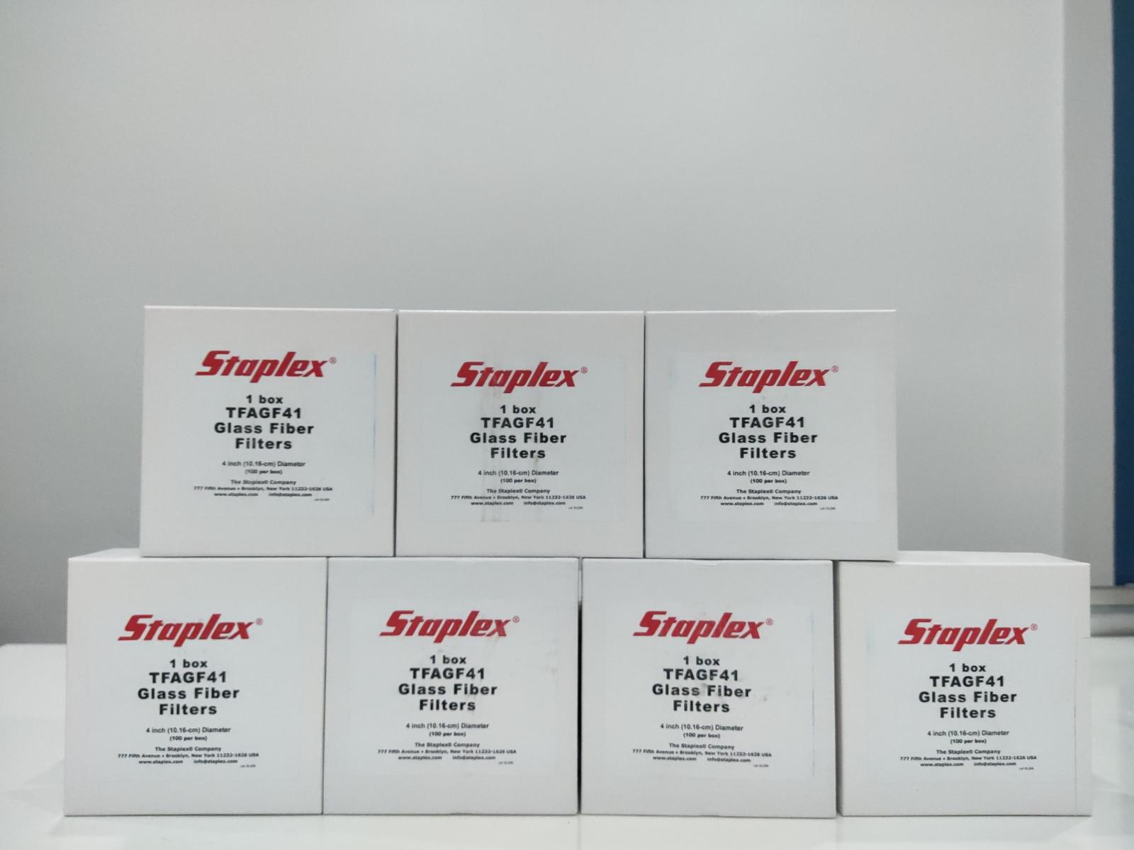 Màng lọc sợi thuỷ tinh TFAGF41 & TFAGF810 lấy mẫu tổng bụi lơ lửng trong kk xung quanh, hãng Staplex, USA