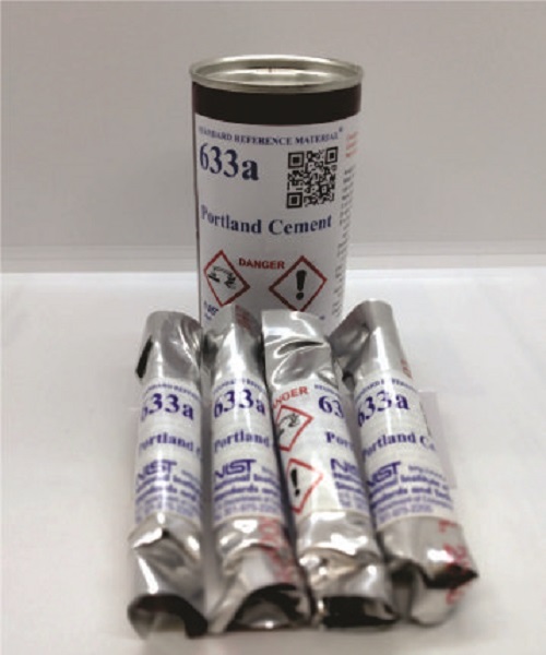 Mấu chuẩn xi măng NIST SRM 633a Portland Cement 4 vials x 5 g, NIST USA