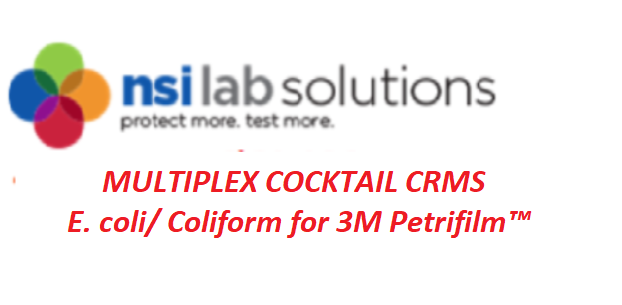 Mẫu chuẩn CRM xác định E. coli và Coliform trên các đĩa đếm số lượng Petrifilm 3M #FM-710