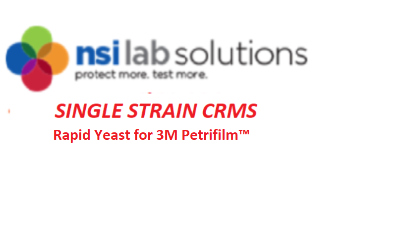 Mẫu chuẩn CRM dùng xác định Rapid Yeast trên 3M Petrifilm #FM-713 