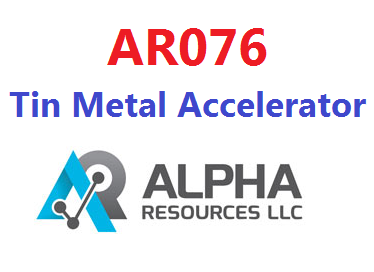 Vật liệu chuẩn AR076 - Tin Metal Accelerator, 2LB/lọ, mã  Hãng Alpha Resources, Mỹ