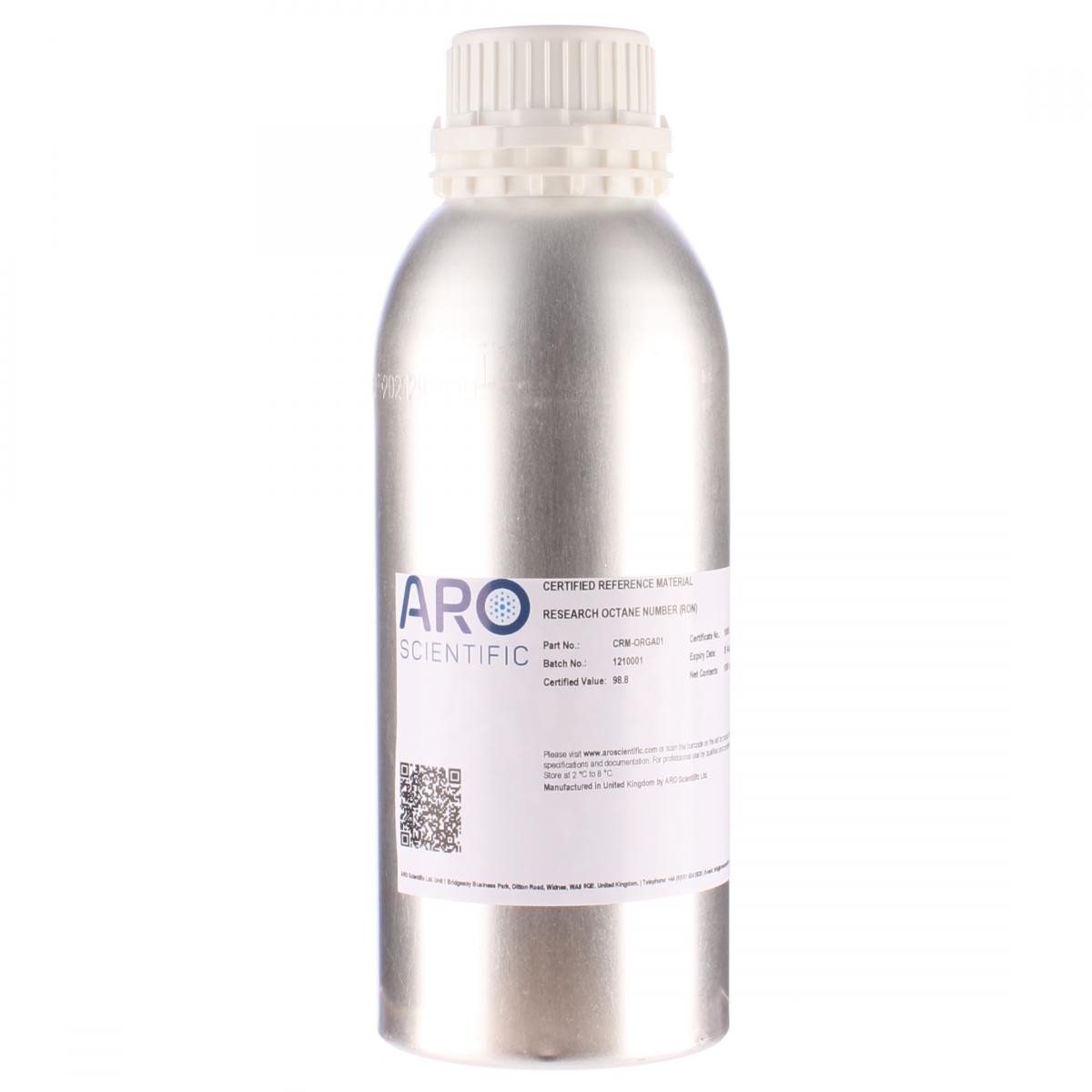 Chất chuẩn MOTOR OCTANE NUMBER (MON) CRM ISO/IEC 17025 và ISO 17034, Hãng ARO Scientific, UK