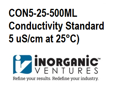 Dung dịch chuẩn Conductivity Standard 5uS/cm, LKC: NIST, ISO 17034, 17025 hãng IV, Mỹ