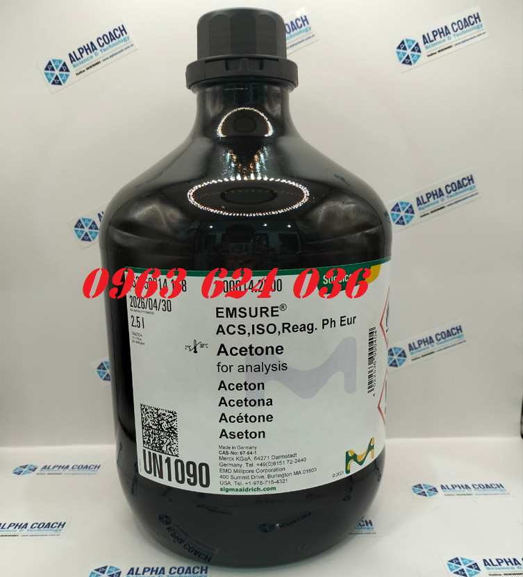 Acetic acid (glacial) 100% anhydrous for analysis EMSURE ACS, ISO, Reag Ph Eur, CAS No: 64-19-7