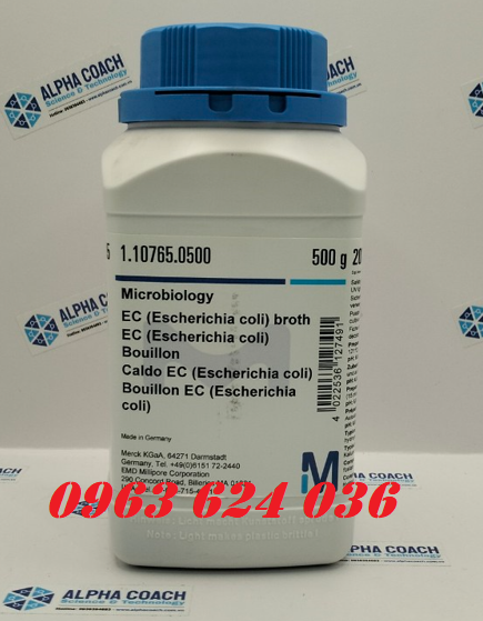 Môi trường vi sinh EC Escherichia coli Broth acc ISO 7251, FDA-BAM and SMWW GranuCult plus, HS code 3821 00 00