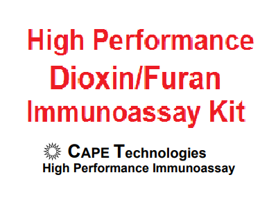 Dioxin/Furan Immunoassay Kit - accepted by the US EPA, Method EPA 4025