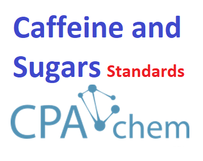Dung dịch chuẩn  Caffeine and Sugars, ISO 17034, ISO 17025, Hãng CPAChem, Bungari