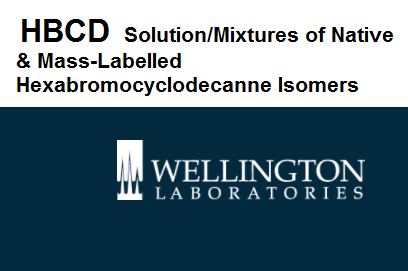 Chất chuẩn nhóm HBCD - Solution/Mixtures of Native & Mass-Labelled Hexabromocyclodecanne Isomers, Wellington, Canada