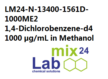 Chất chuẩn 1,4-Dichlorobenzene-d4 1000 ug/mL in Methanol (For Food and Environmental Residue Analysis), lọ 2ml, Hãng Labmix24, Đức