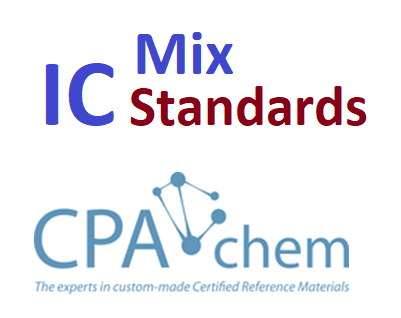 Dung dịch chuẩn Mix cho SẮC KÝ ION (IC), ISO 17034 & ISO 17025, Hãng CPAchem, EU