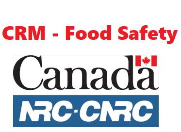 Mẫu chuẩn được chứng nhận (CRM) An toàn thực phẩm (Food Safety), hãng National Research Council of Canada's (NRC), Canada