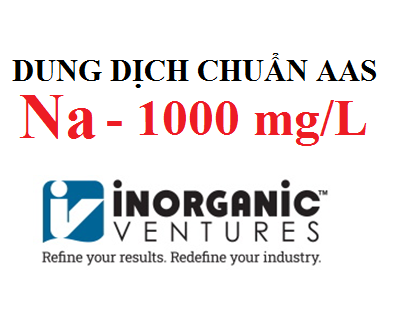 Dung dịch chuẩn Natri (Na) 1000 ug/ml, lọ 125ml, hãng IV, Mỹ 
