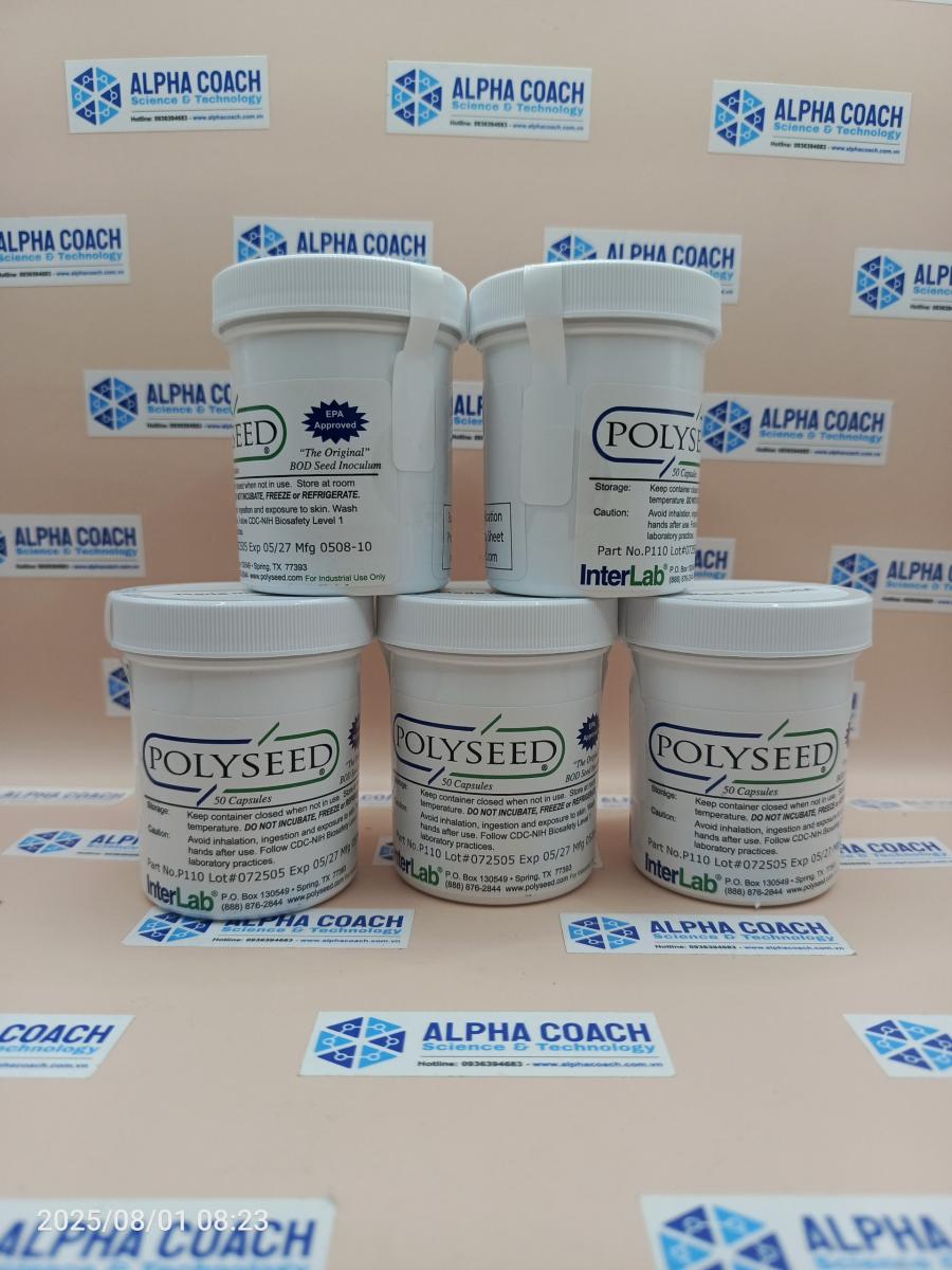 Polyseed - chất mồi BOD (EPA approval in 1982), 50 viên/hộp, USA