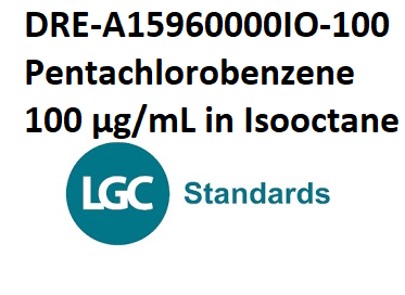 Chất chuẩn Pentachlorobenzene 100 ug/mL in Isooctane, lọ 1ml, hãng LGC, Đức