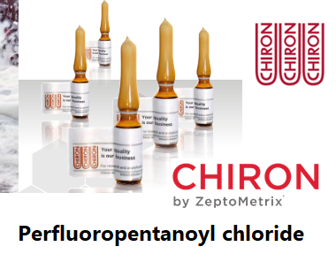 Chất chuẩn Perfluoropentanoyl chloride (2,2,3,3,4,4,5,5,5-Nonafluoropentanoyl chloride), Hãng Chiron