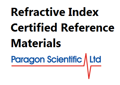 Mẫu chuẩn chỉ số khúc xạ (Refractive Index Certified Reference Materials), NSX: Paragon, UK