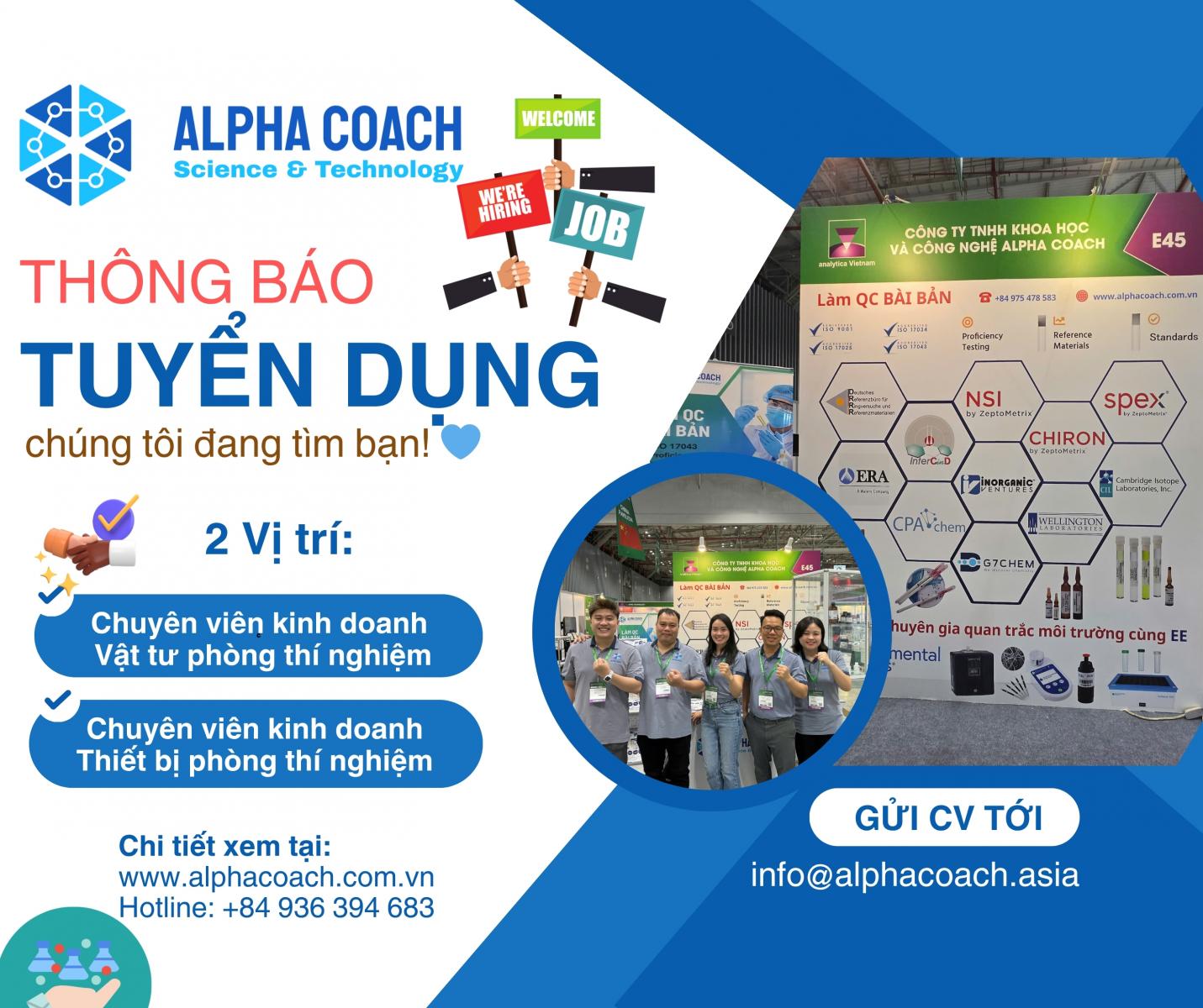 TUYỂN DỤNG CHUYÊN VIÊN KINH DOANH