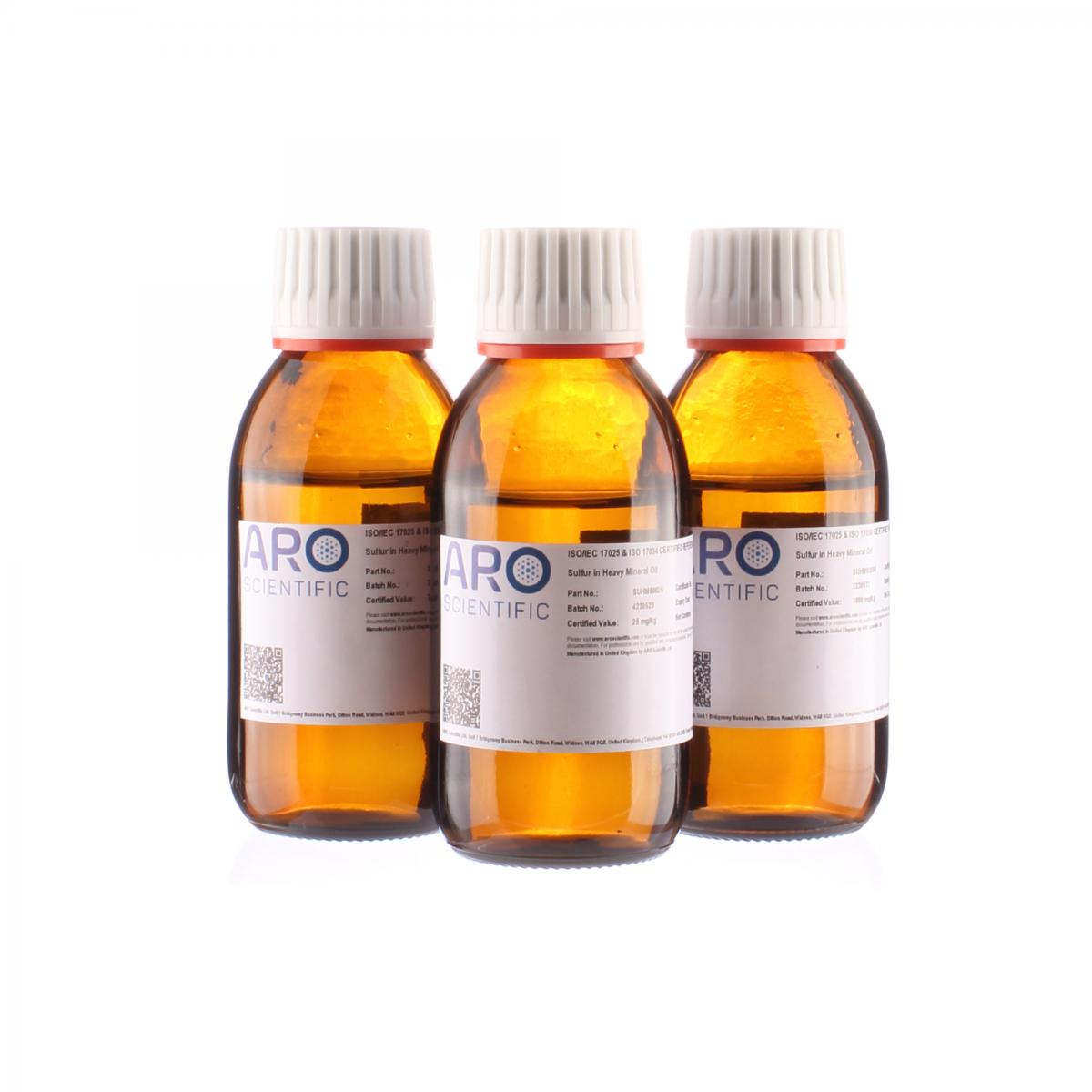 Chất chuẩn SULFUR CRM ISO/IEC 17025 và ISO 17034, Hãng ARO Scientific, UK