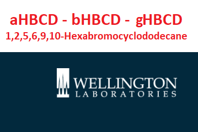 Chất chuẩn a,b,g-1,2,5,6,9,10-Hexabromocyclododecane, mã aHBCD, bHBCD và gHBCD lọ 1,2ml, hãng Wellington, Canada