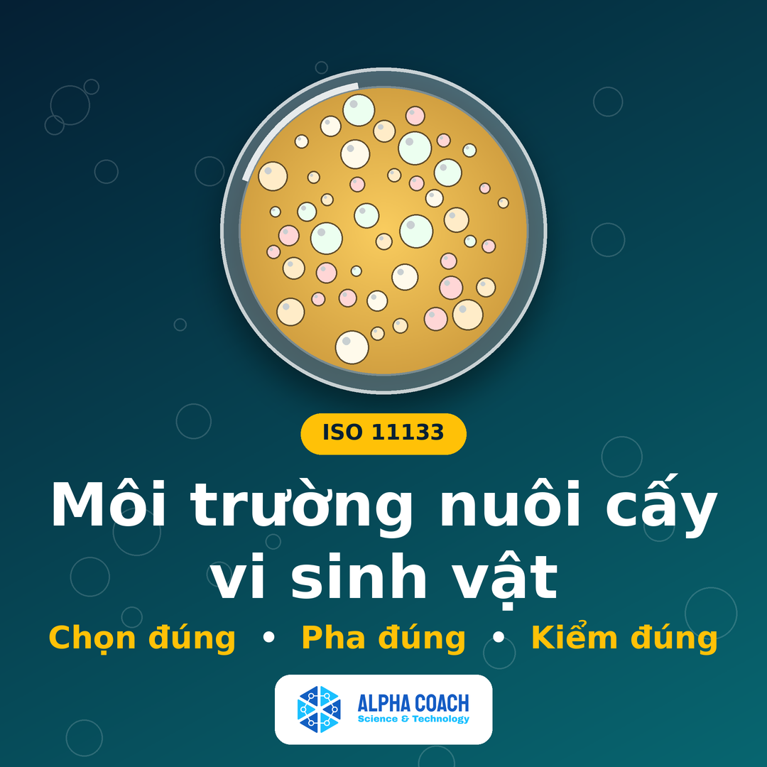 MÔI TRƯỜNG NUÔI CẤY VI SINH VẬT - KIỂM SOÁT CHẤT LƯỢNG MÔI TRƯỜNG THEO ISO 11133