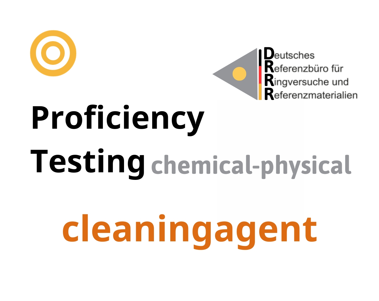 Thử nghiệm thành thạo (ISO 17043) các thông số hoá lý nền mẫu cleaning agent, Hãng DRRR, Đức