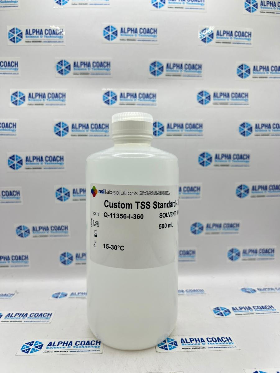 Dung dịch chuẩn TSS 360mg/L, 500ml, Hãng NSI, Mỹ