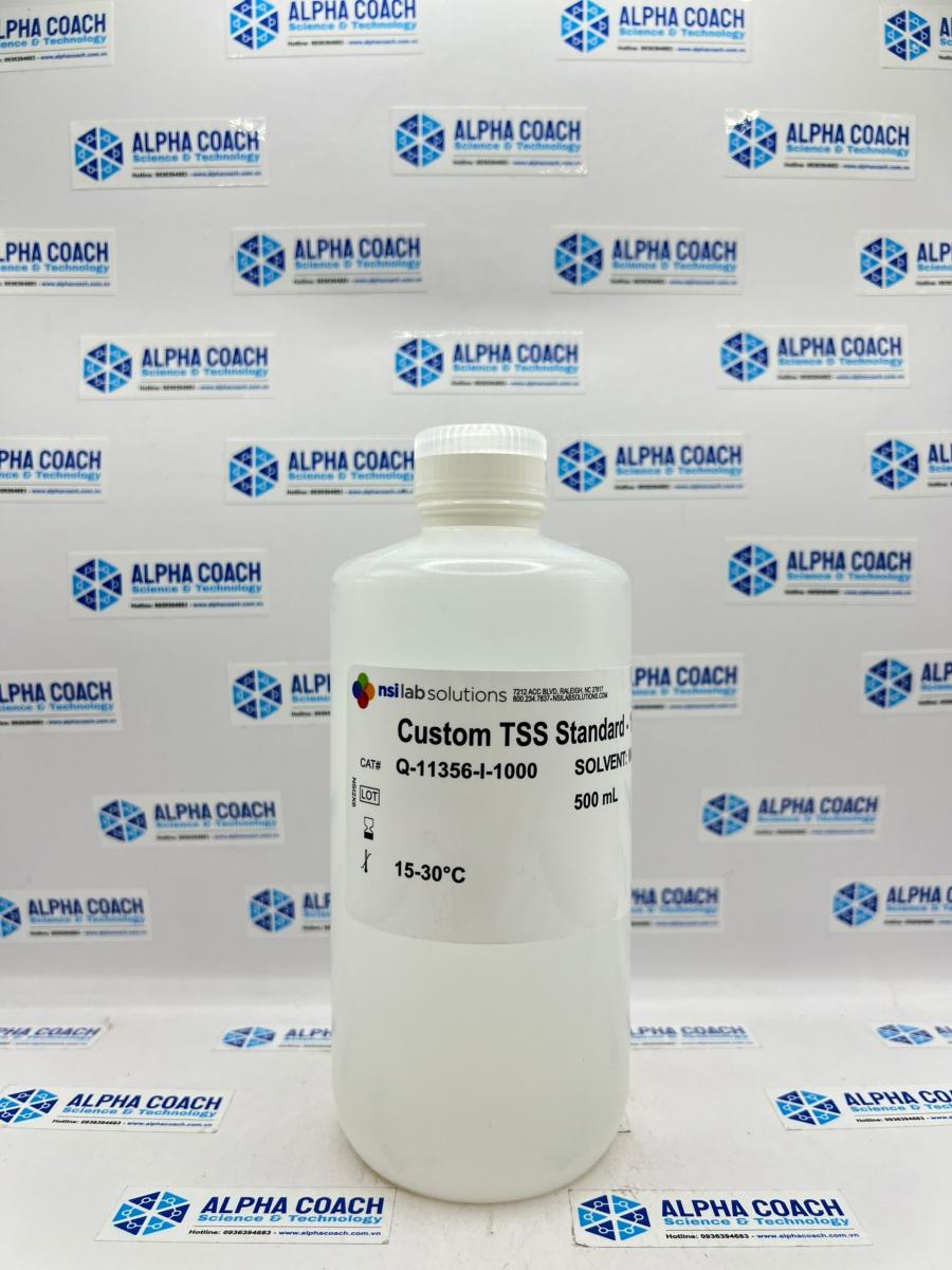 Dung dịch chuẩn TSS 1000mg/L, 500ml, Hãng NSI-Mỹ