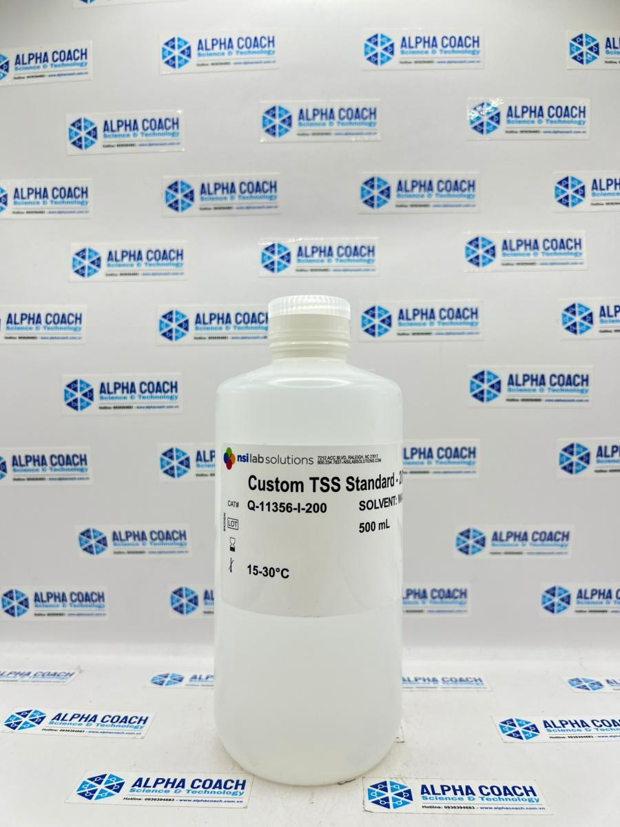 Dung dịch chuẩn TSS 200mg/L, 500ml, Hãng NSI-Mỹ