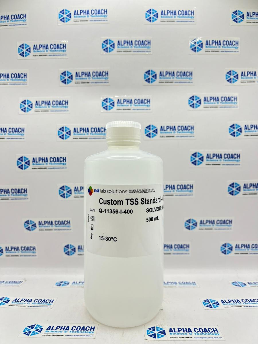 Dung dịch chuẩn TSS 400mg/L, 500ml, Hãng NSI-Mỹ